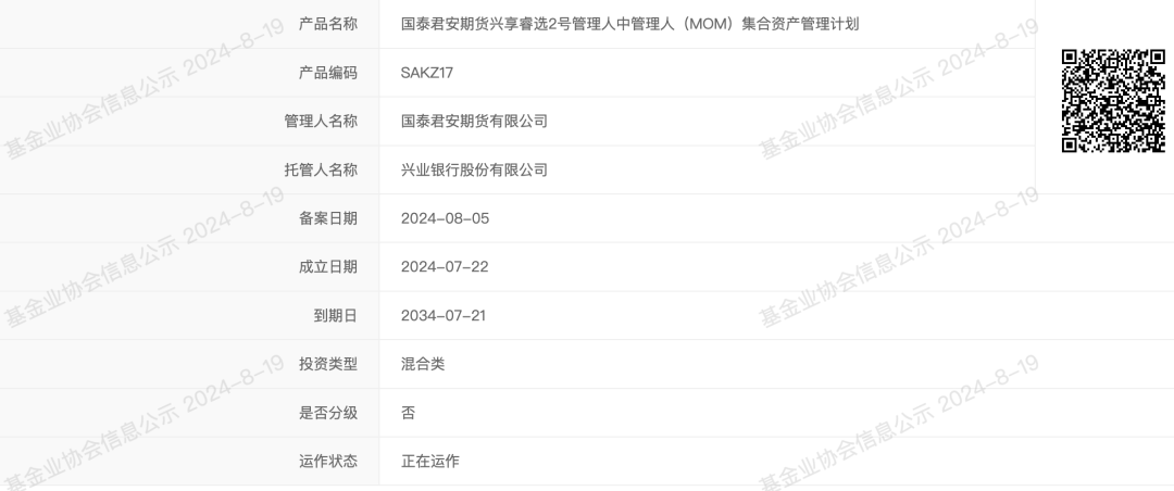 私募投顾类MOM备案升温